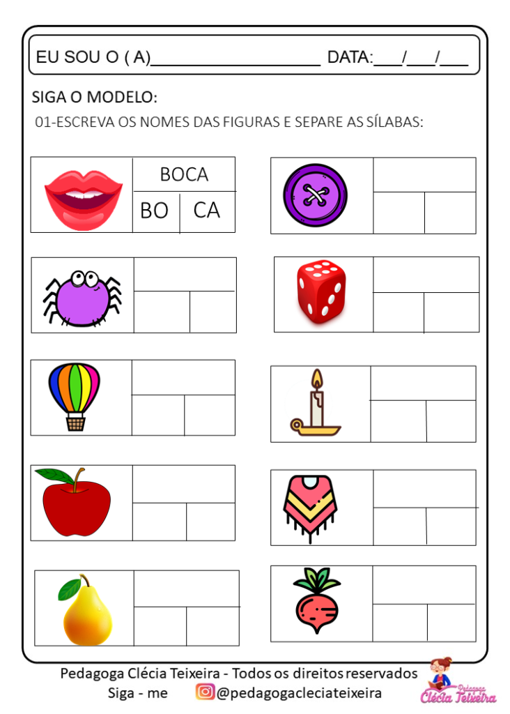 Atividades De Alfabetiza O Para Imprimir Cl Cia Teixeira
