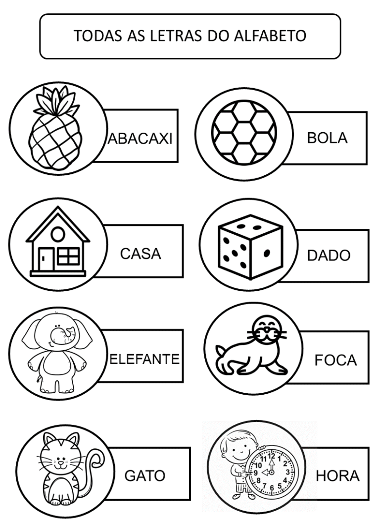 Atividades Interativas Letras Para Imprimir Cl Cia Teixeira