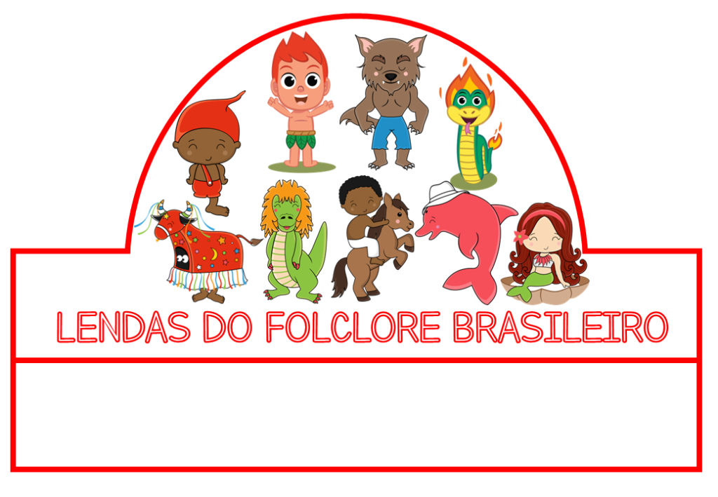 Pulseiras das lendas do folclore brasiseleiro+coroa