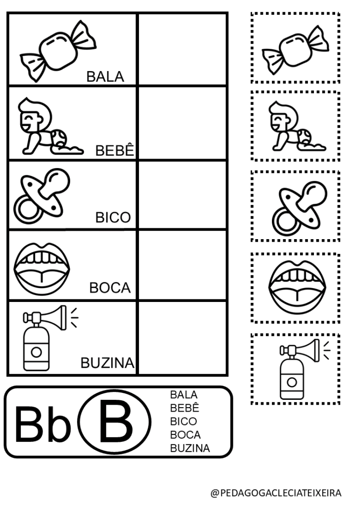 Família silábica: dinâmicas para alfabetização