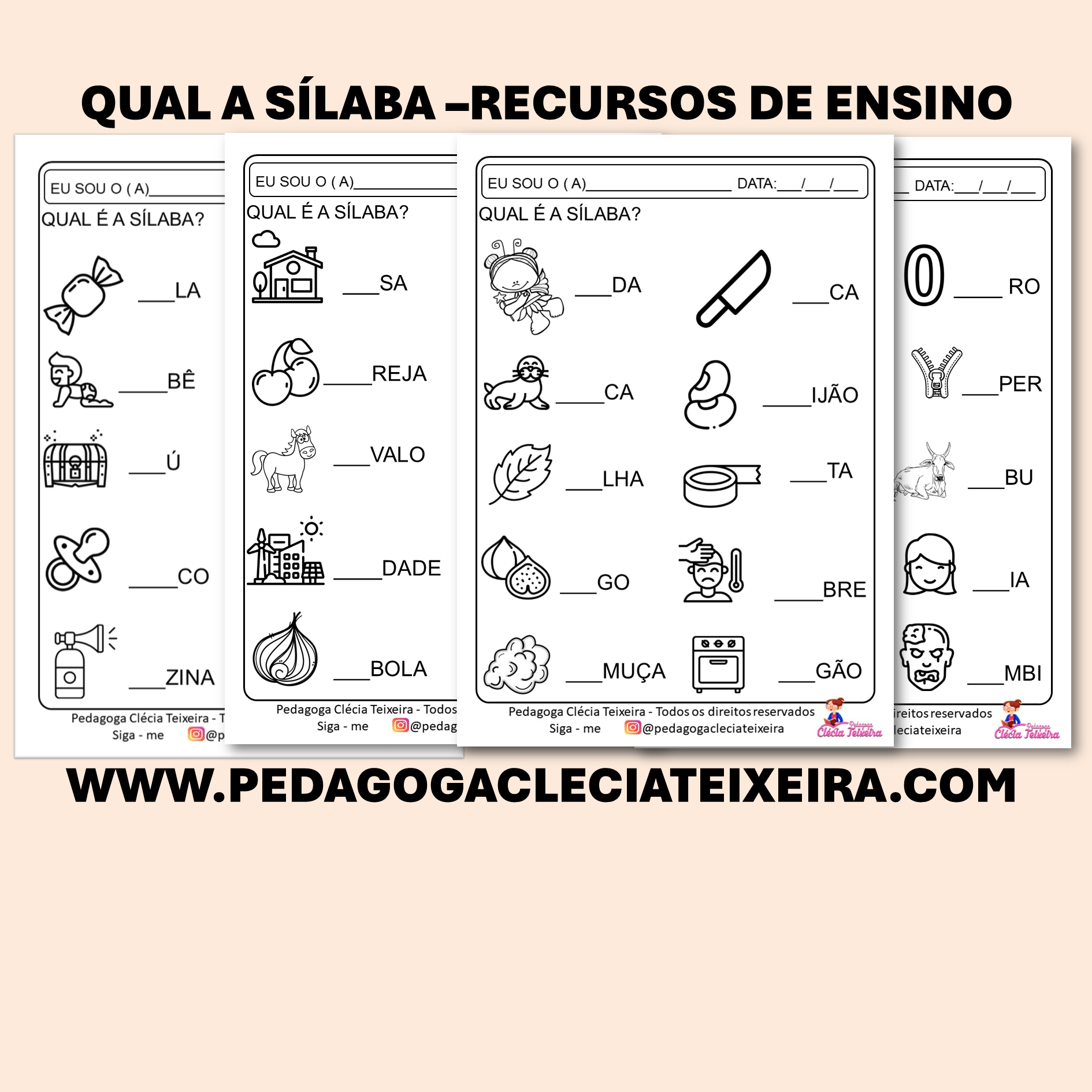 Qual a sílaba-recursos de ensino