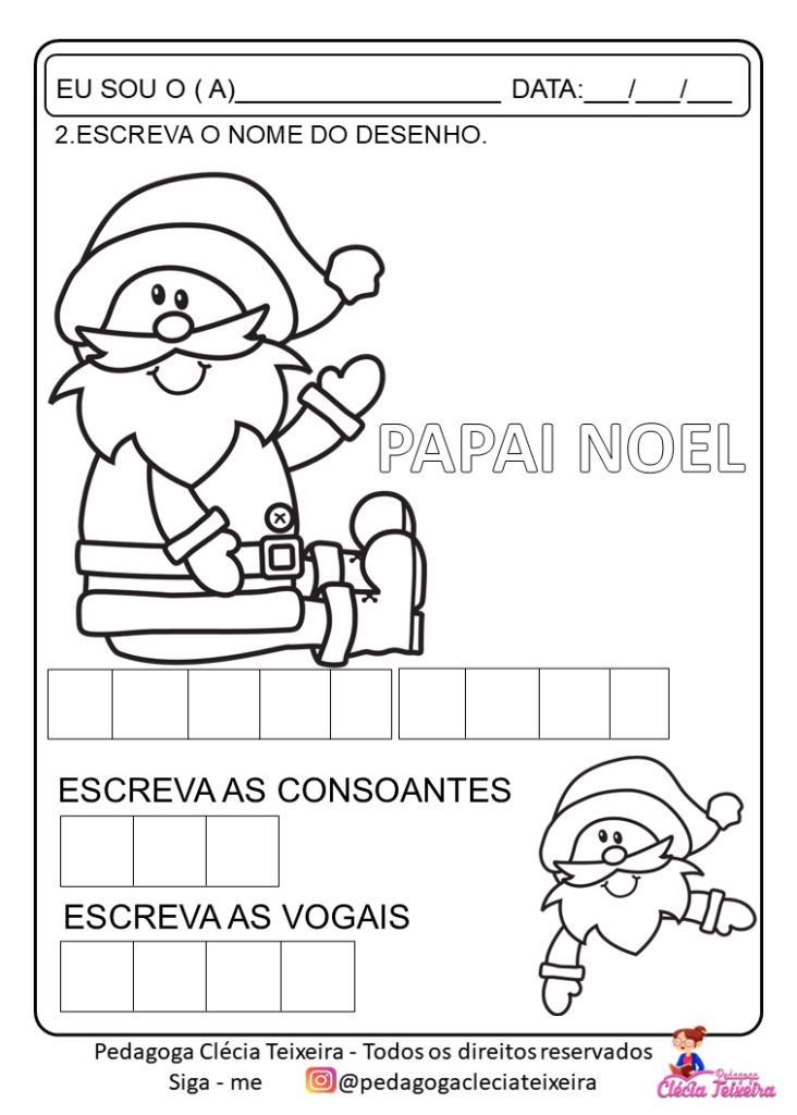 Atividades de Natal educação infantil